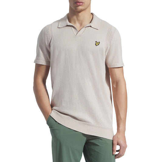Lyle & Scott Guernsey Golf Polo - Pink Taupe