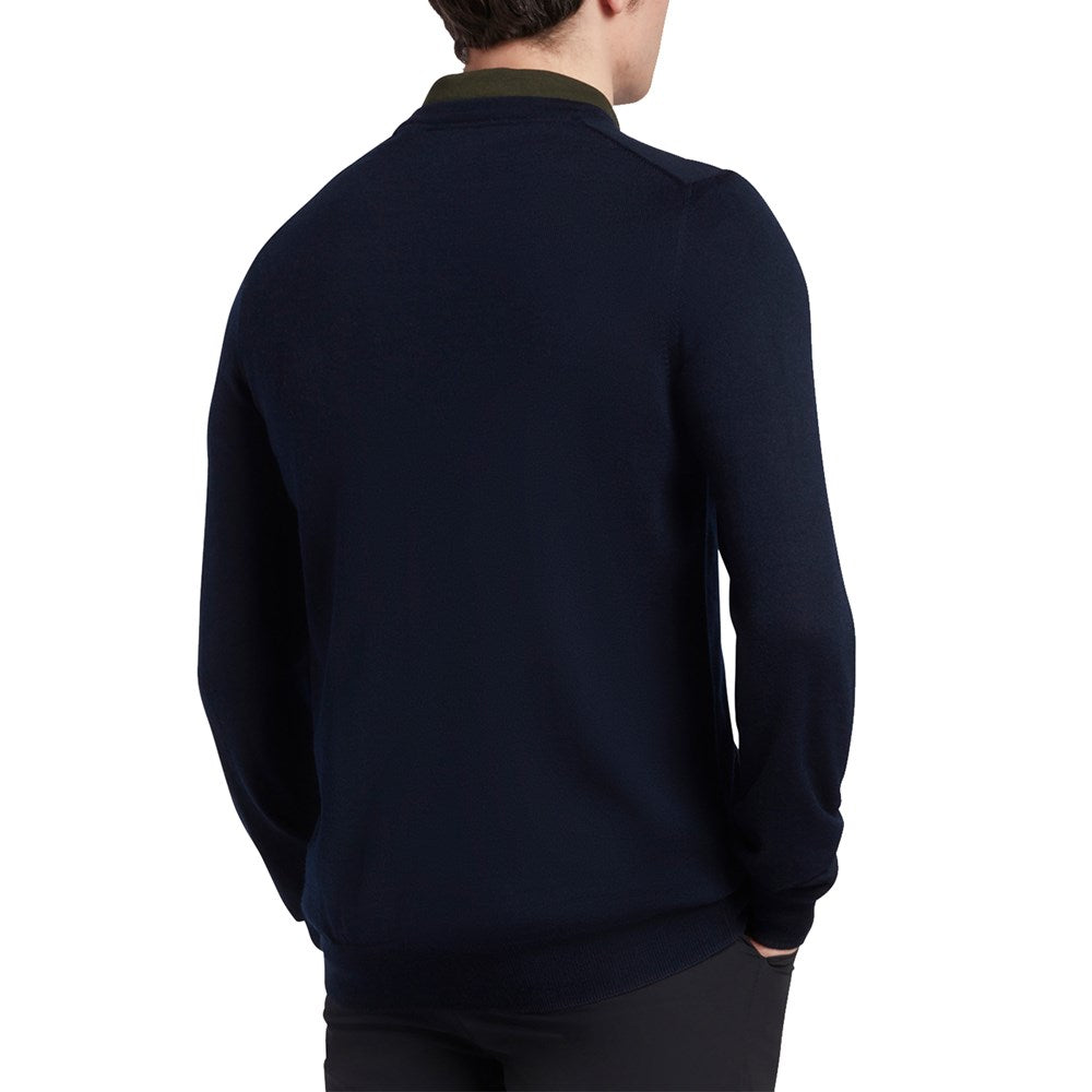 Lyle & Scott Golf V Neck Pullover - Navy